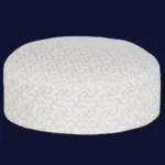 Selectnget-Muslim -cap-Winter-Collection-white-Yellowlines